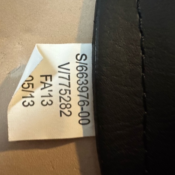 Banana Republic Wide Black Belt Women’s Sz M - Picture 2 of 8